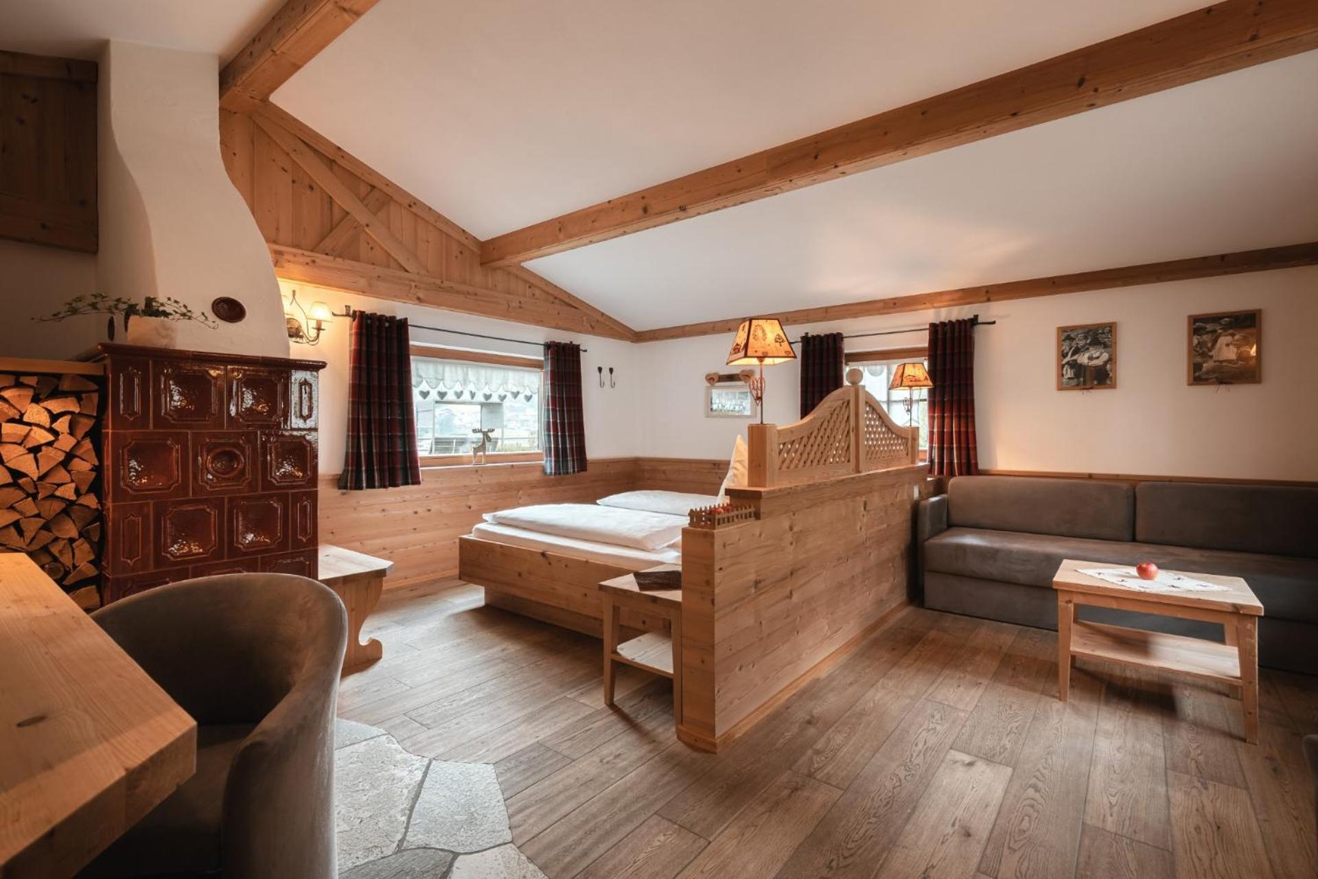 Отель Rainell Dolomites Retreat Ортизеи Номер фото